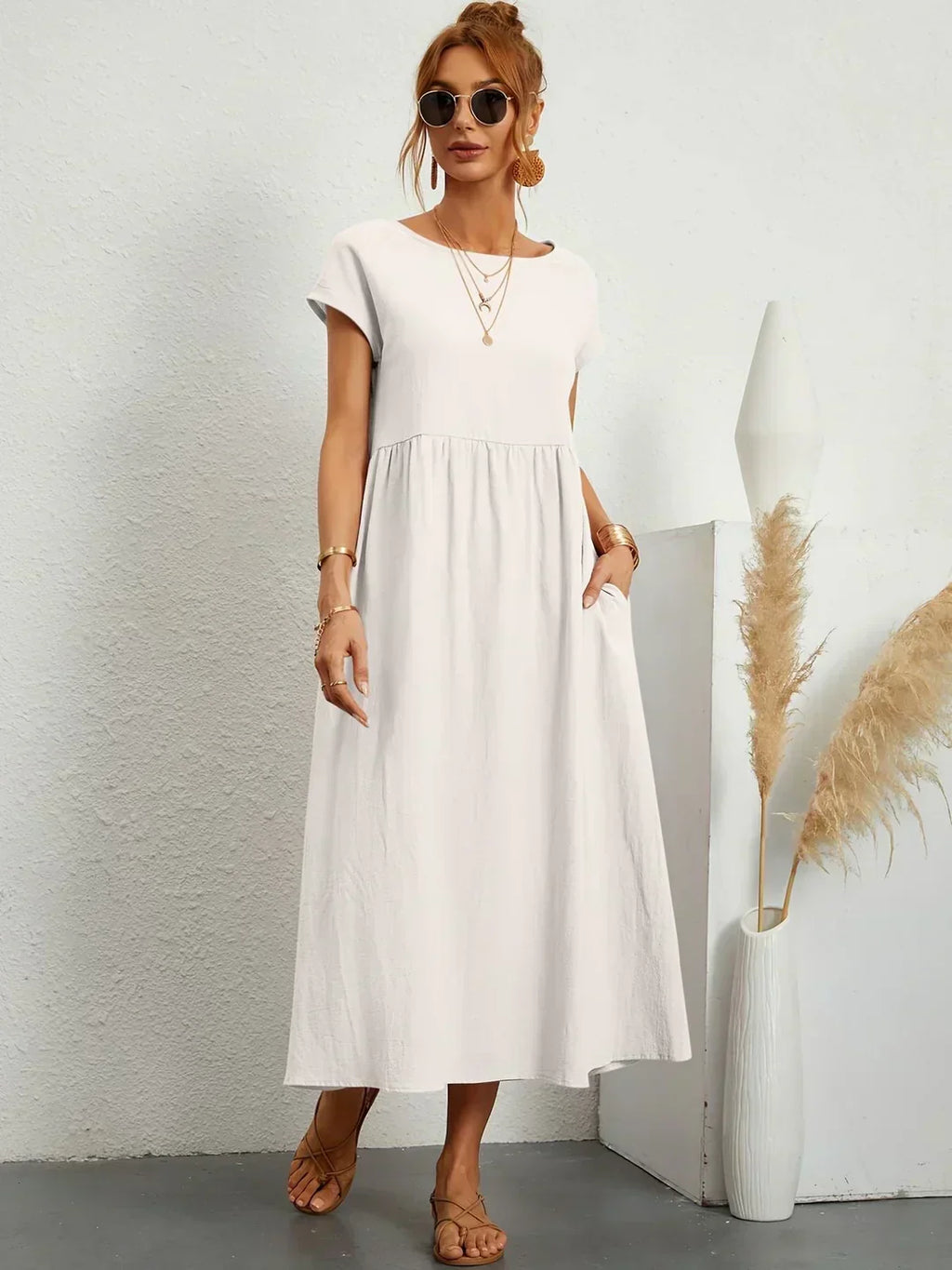 MARIETTA | VESTIDO FLUIDO CON ELEGANCIA ATEMPORAL