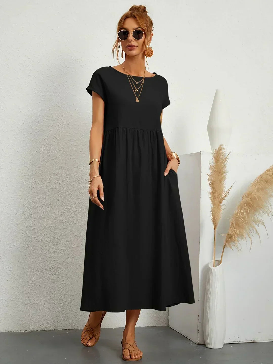 MARIETTA | VESTIDO FLUIDO CON ELEGANCIA ATEMPORAL