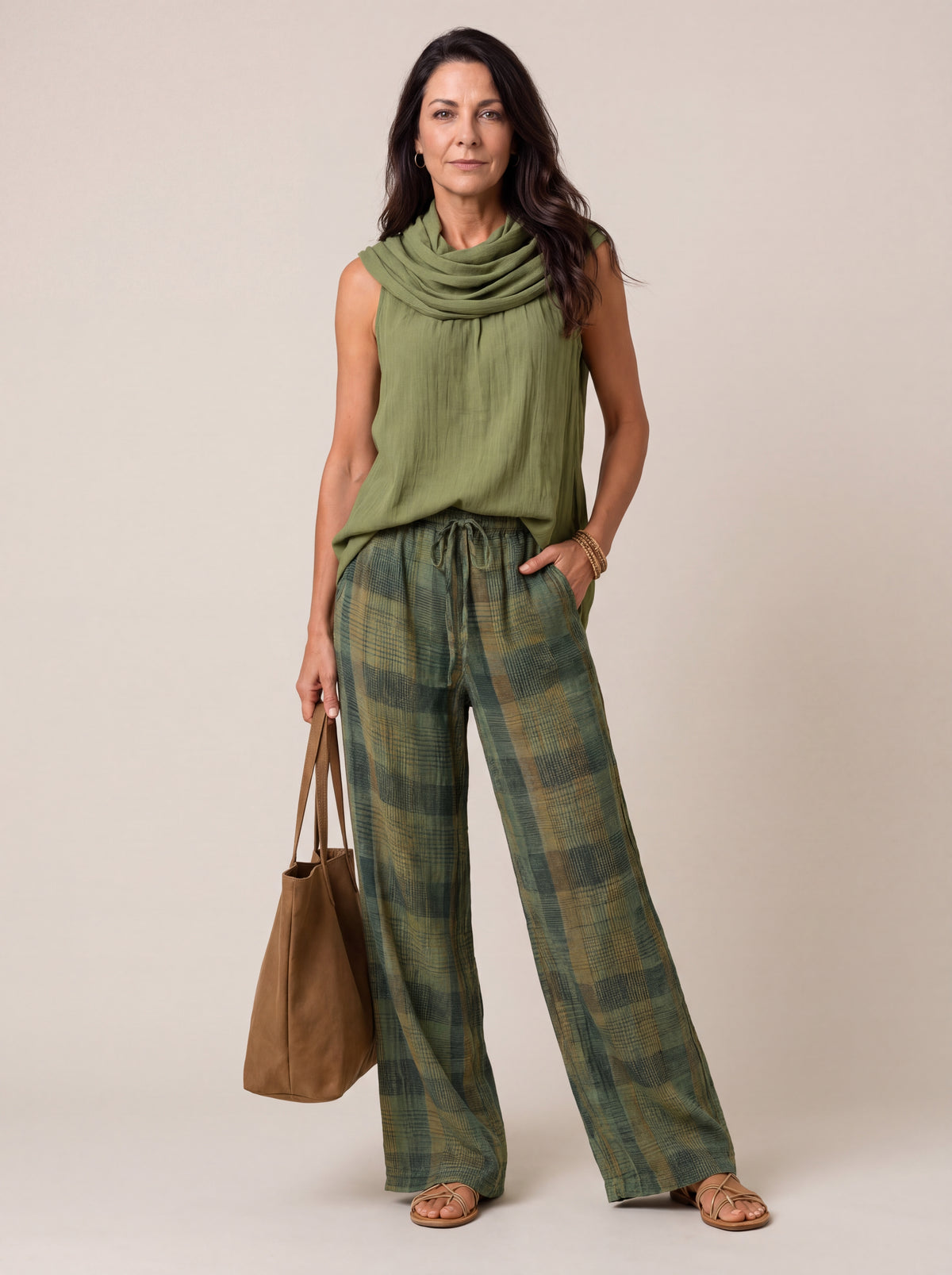 ANA CONJUNTO NATURAL | COMODIDAD RELAJADA CON ELEGANCIA ARTESANAL