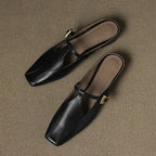 Keva Genuine Leather Mules
