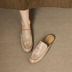 Serin Genuine Leather Mules