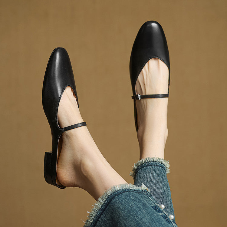 Marvyn | Mules de Piel Genuina