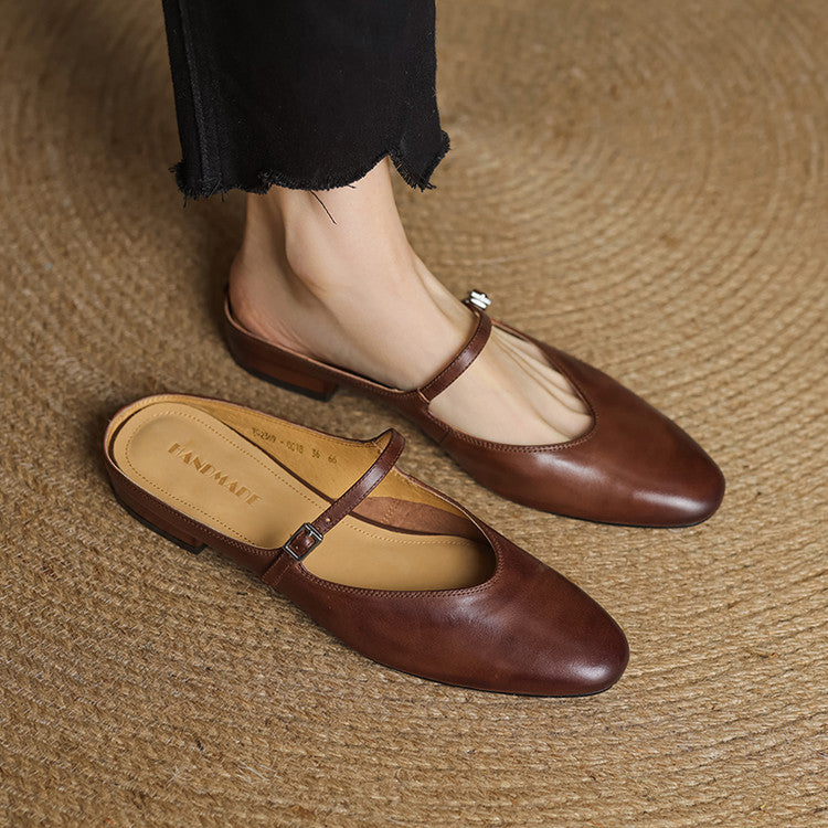Marvyn | Mules de Piel Genuina