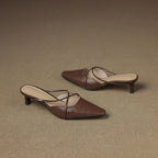 Mire Genuine Leather Mules