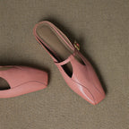 Keva Genuine Leather Mules