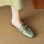 Lumor Genuine Leather Mules