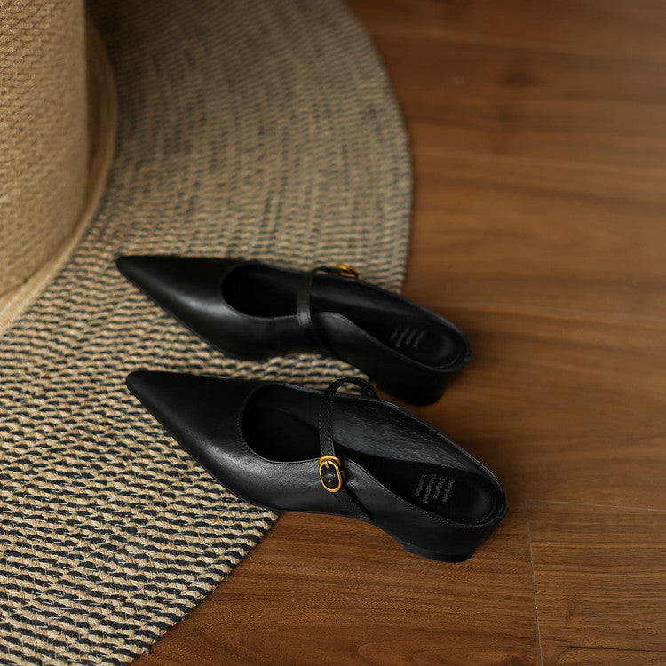 Neok | Mules de Piel Genuina