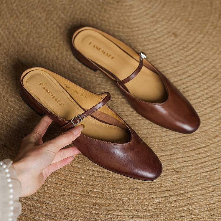 Marvyn | Mules de Piel Genuina