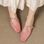 Keva Genuine Leather Mules