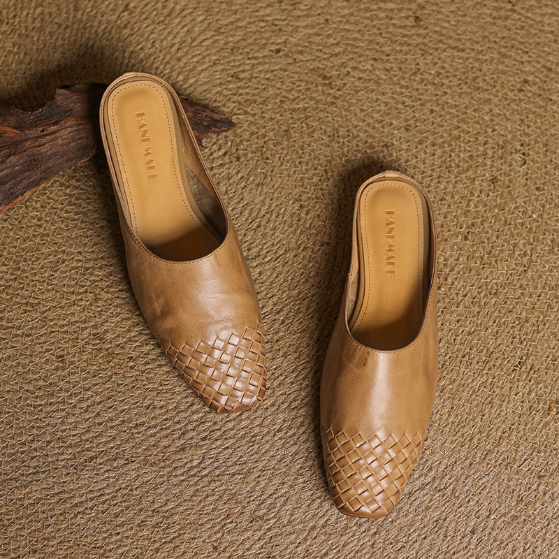 Dalvi | Mules de cuero genuino