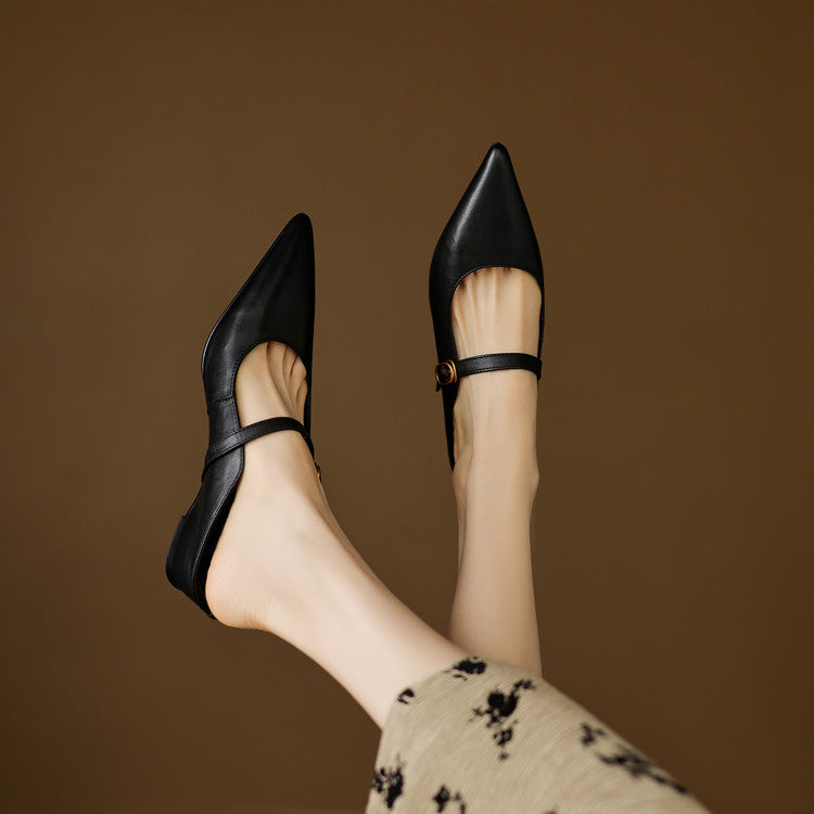 Neok | Mules de Piel Genuina