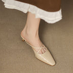 Mire Genuine Leather Mules