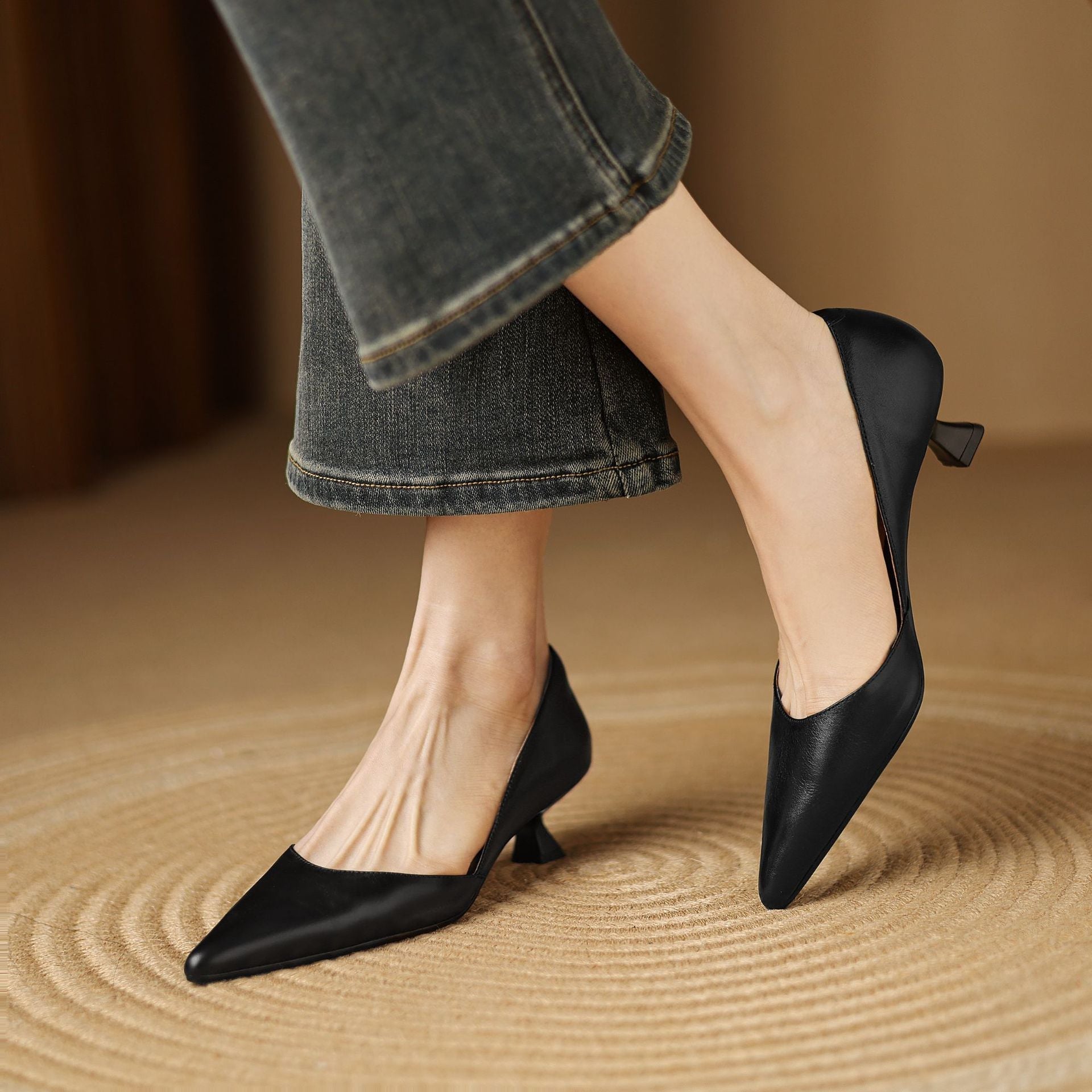 CEYRA | ZAPATOS DE TACÓN BAJO