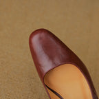 Vian Genuine Leather Mules