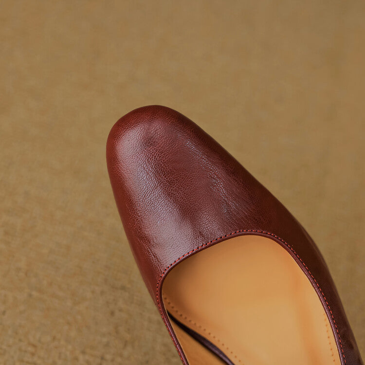Vian | Mules de Piel Genuina