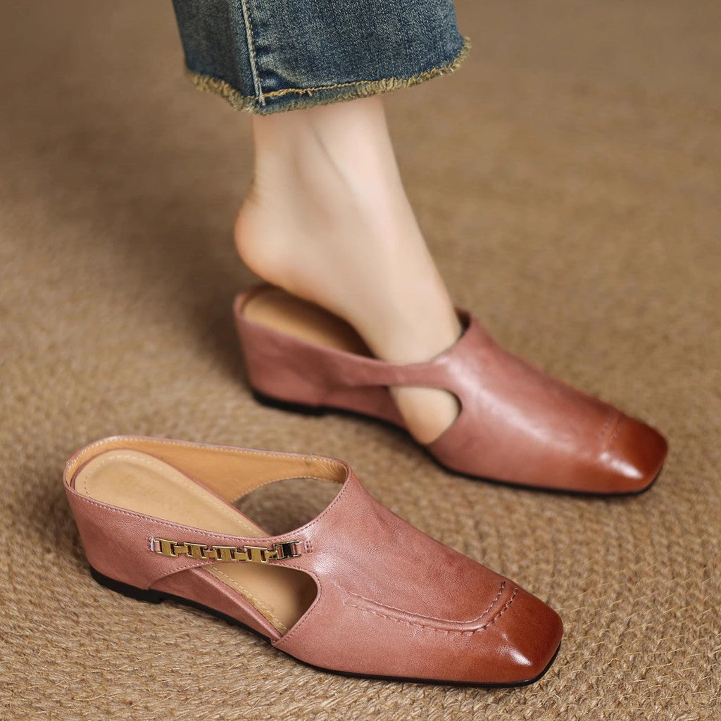 AVELLA | MULES DE CUERO GENUINO