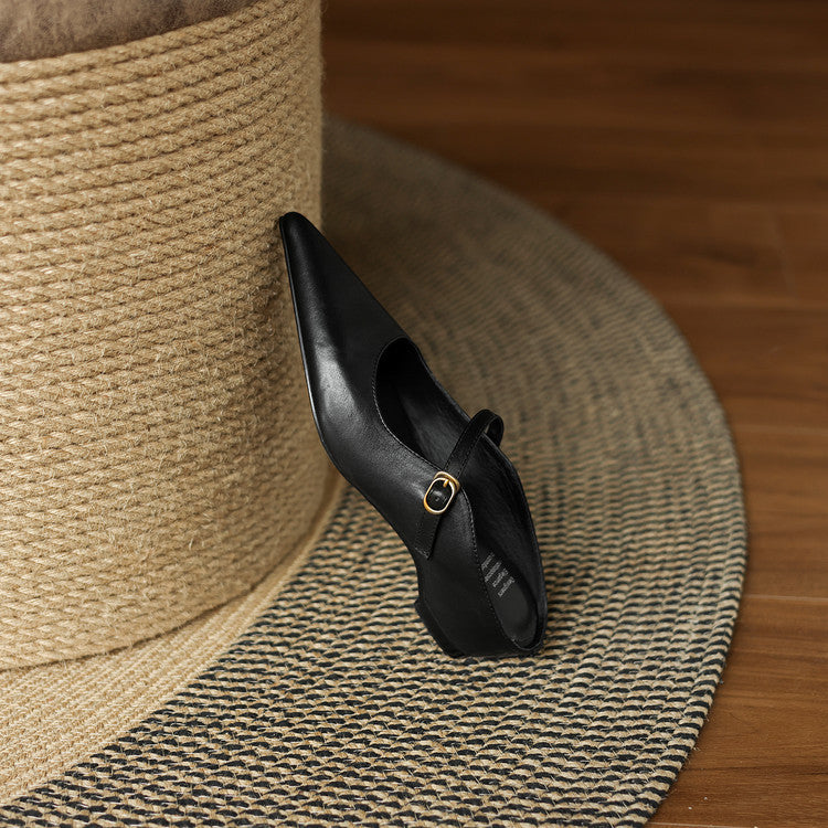 Neok | Mules de Piel Genuina