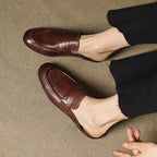 Serin Genuine Leather Mules