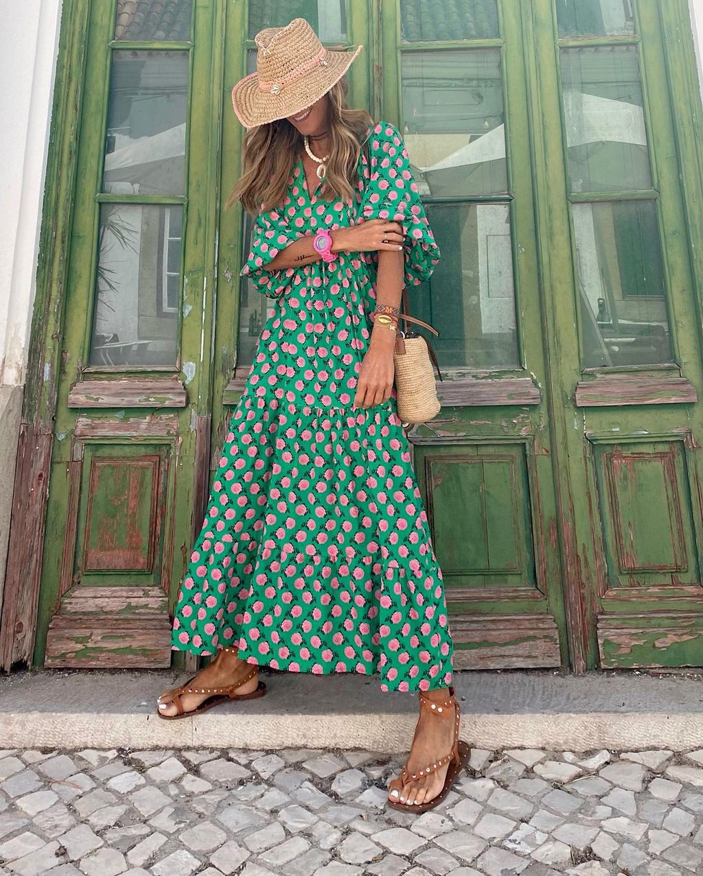 ISABEL™ | VESTIDO LARGO BOHO