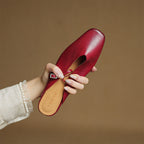 Miral Genuine Leather Mules