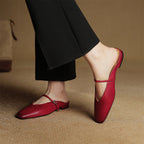 Miral Genuine Leather Mules