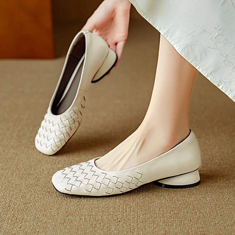 MARCELLE | FLATS DE CUERO