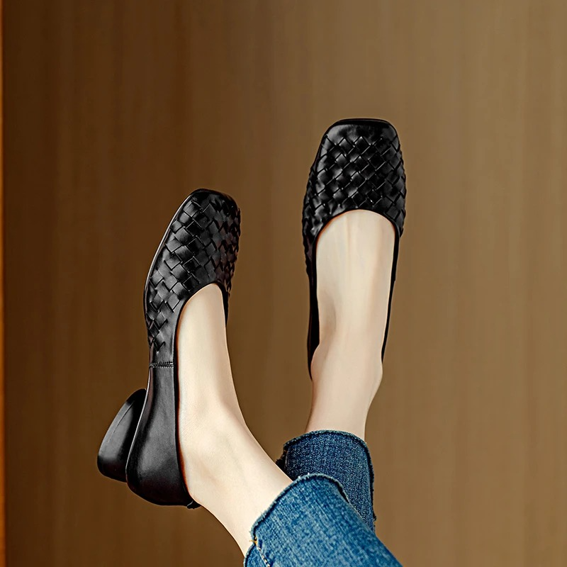 MARCELLE | FLATS DE CUERO