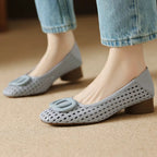 OPIUM | FLATS DE CUERO TRENZADO
