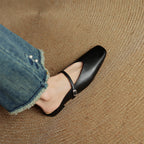 Miral Genuine Leather Mules
