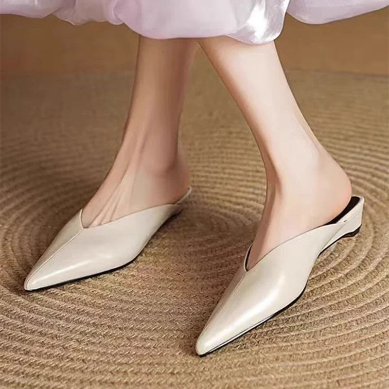 Mules de cuero Eneva
