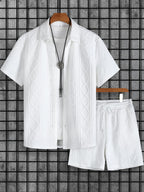 CLUB | CONJUNTO CORTO TEXTURIZADO