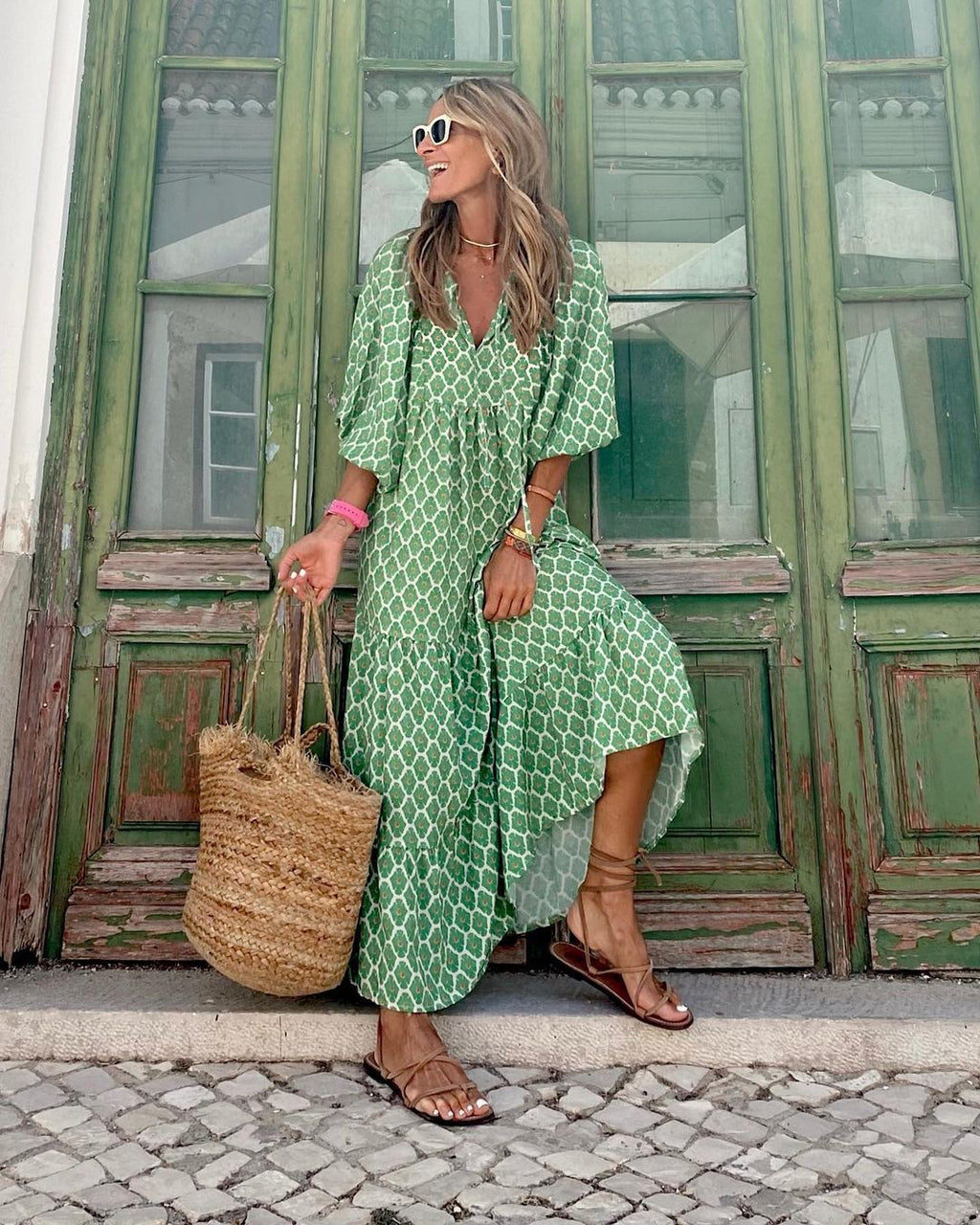 ISABEL™ | VESTIDO LARGO BOHO