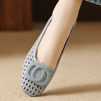 OPIUM | FLATS DE CUERO TRENZADO