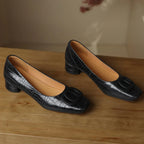 OPIUM  | FLATS PIEL DE COCODRILO