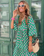 ISABEL™ | VESTIDO LARGO BOHO