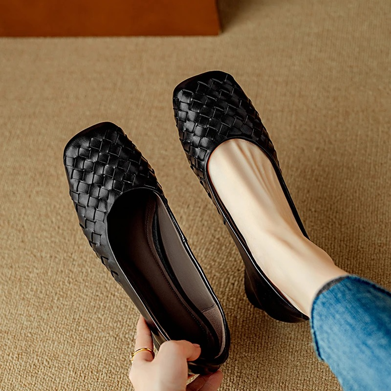 MARCELLE | FLATS DE CUERO