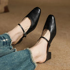 Berla Genuine Leather Mules