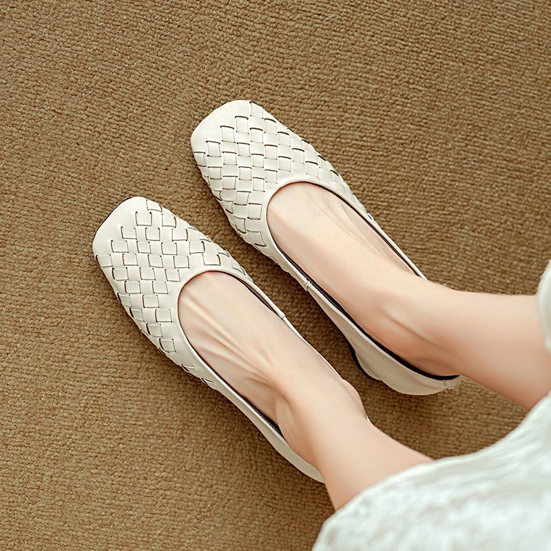 MARCELLE | FLATS DE CUERO