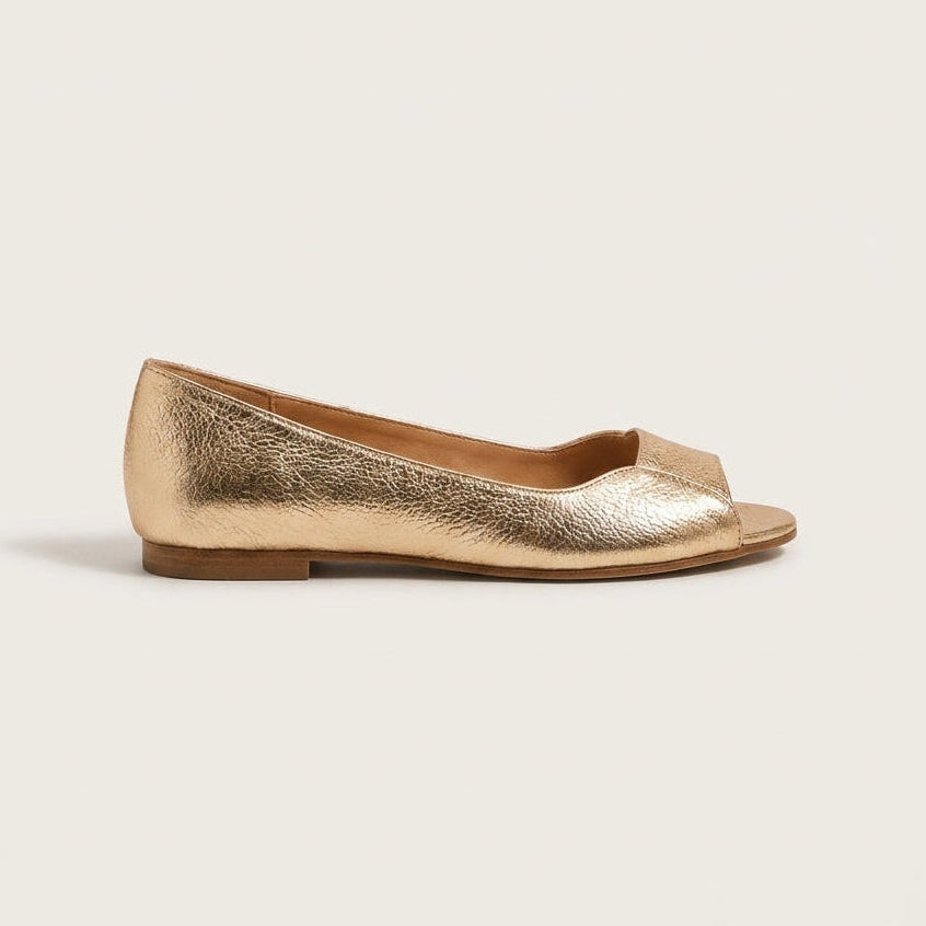 Adela™ | Sandalias Doradas Comfort Chic