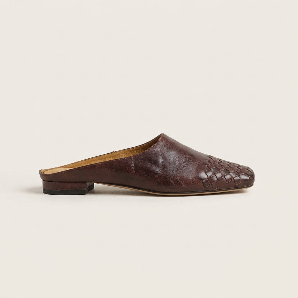 Dalvi | Mules de cuero genuino