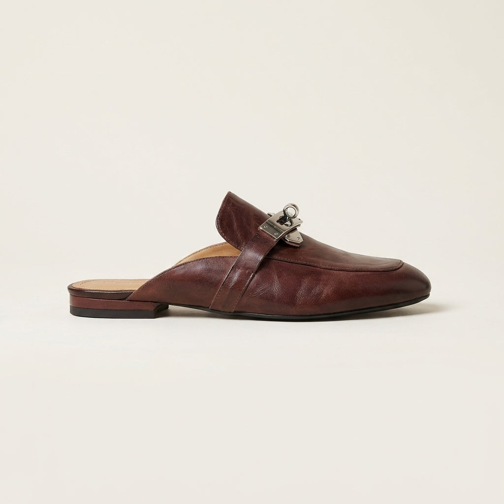 Carla | Mules de Piel Genuina