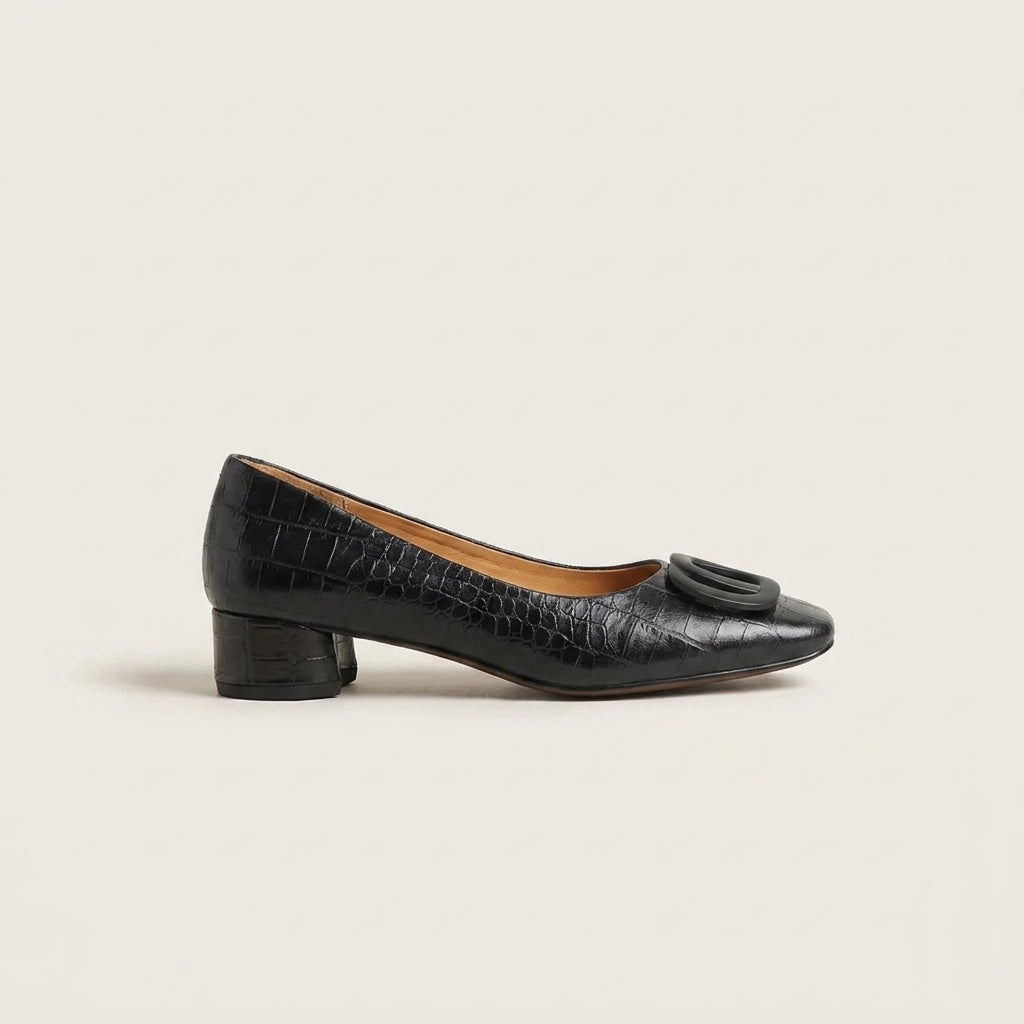 OPIUM  | FLATS PIEL DE COCODRILO