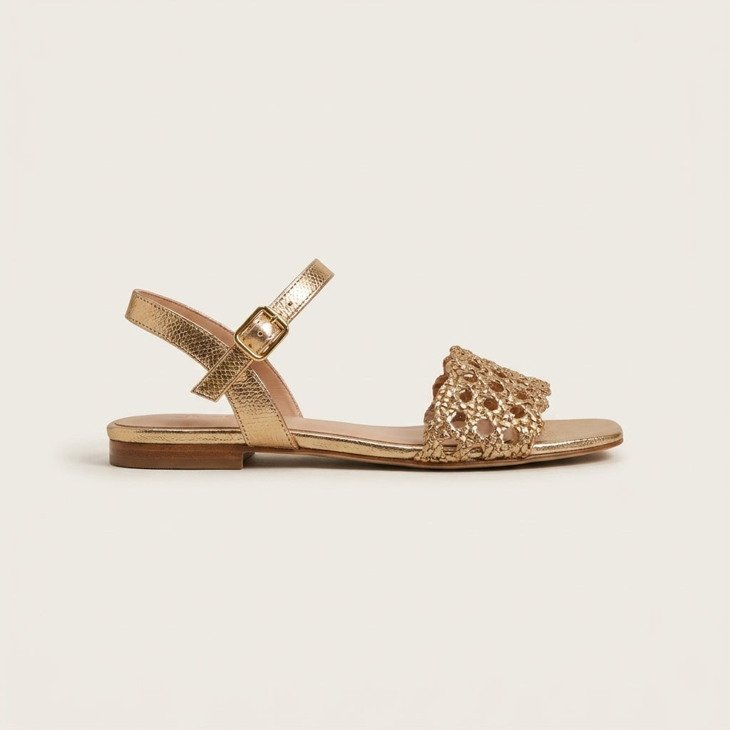 Aurora™ | Sandalias Doradas Encanto de Verano