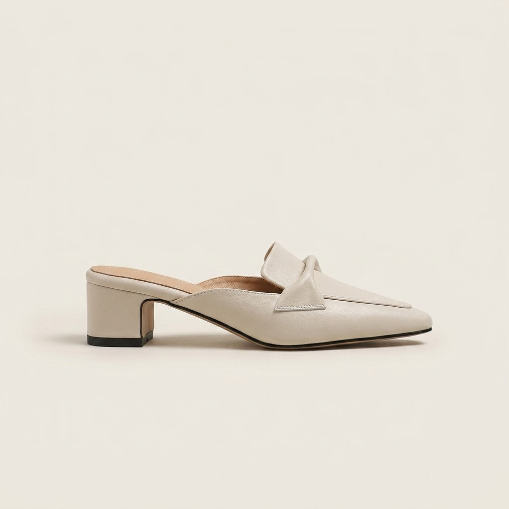Alaya | Mules de Piel Genuina