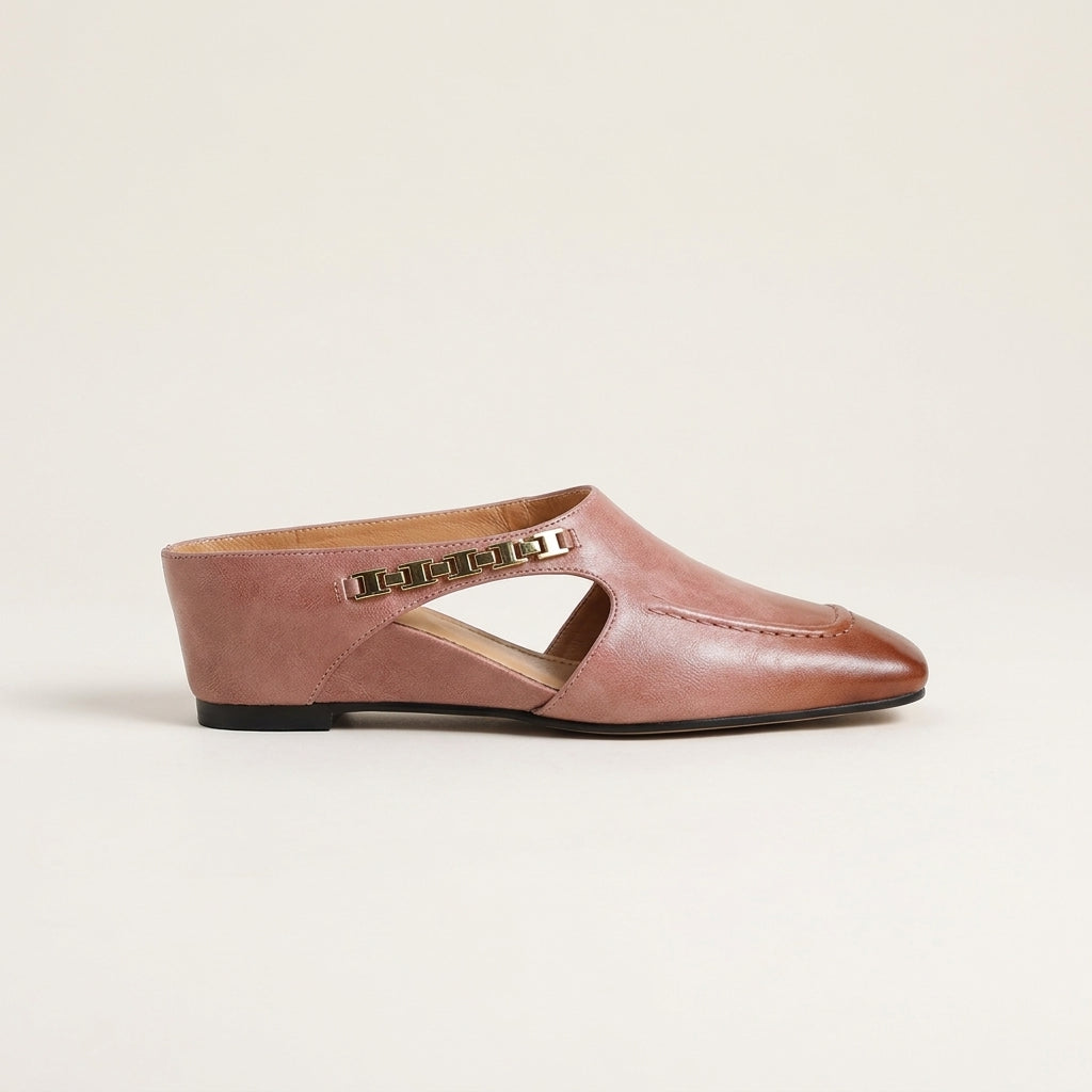 AVELLA | MULES DE CUERO GENUINO