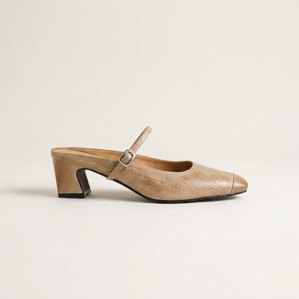 Berla | Mules de Piel Genuina