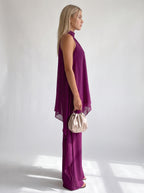 SEMME | ELEGANTE CONJUNTO HALTER PARA MUJER