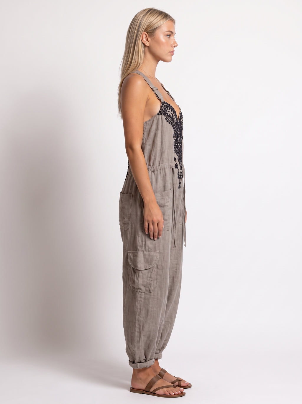 HAREM | JUMPSUIT BOHEMIO BORDADO