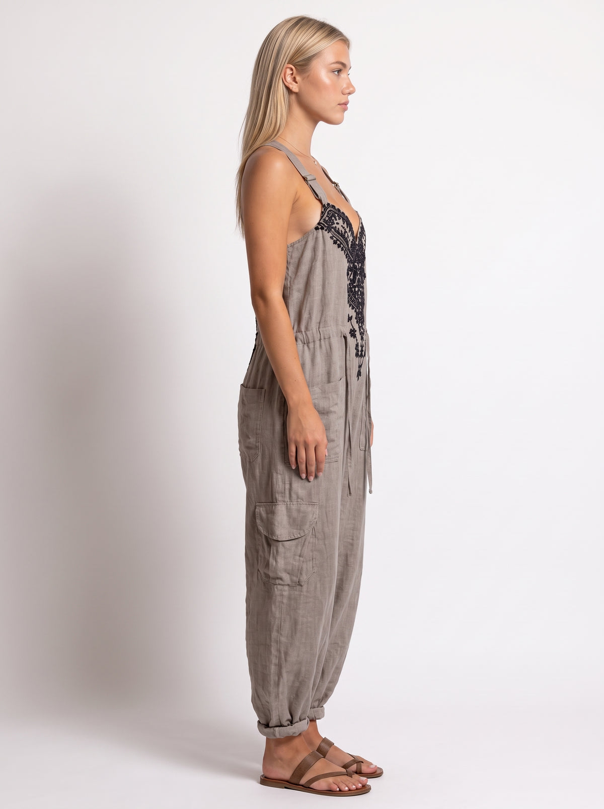 HAREM | JUMPSUIT BOHEMIO BORDADO