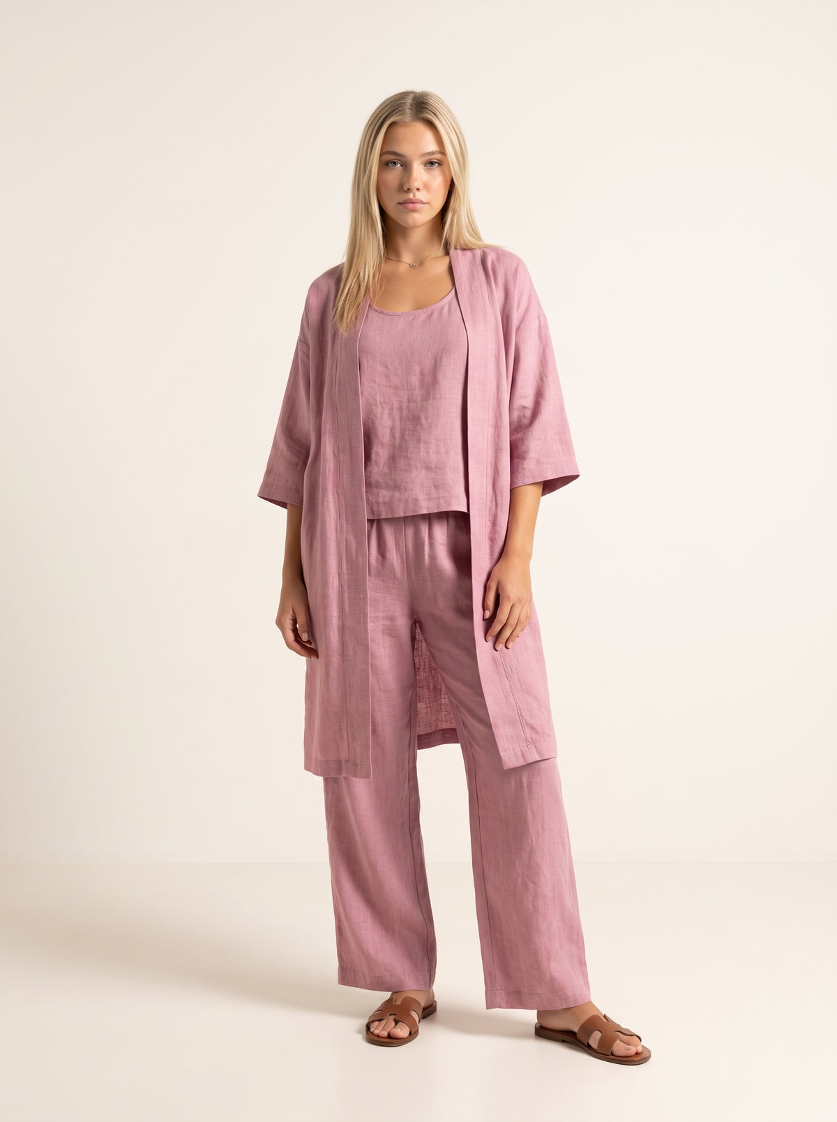 ISABELA™ | CONJUNTO DE LINO PREMIUM 3 PIEZAS
